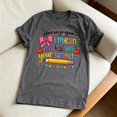 thumbnail image 4 of Here We Go Again Teacher Shirt, I Mean Welcome Back to School T-Shirt, Funny Back to School Gift for Women Teachers, 4 of 6