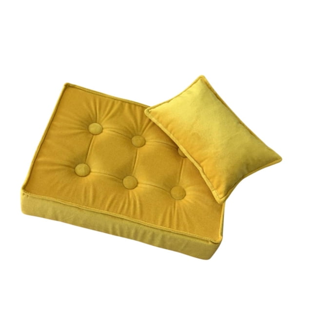 2 piezas de accesorios para sesión de fotos de bebé para fotógrafo profesional de niños amarillo