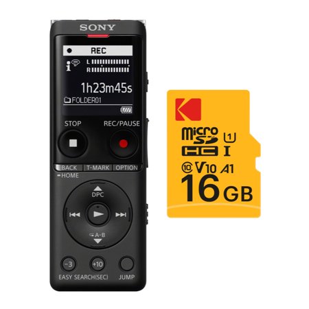 UPC: 0663701842357 | Sony 4GB Digital Voice Recorder  Black  ICDUX570BLK_K9