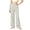 Beige#child pants, variant on nerohusy Kids Wide Leg Pants Girls Elastic High Waisted Sports Pants Casual Solid Full Length Leg Pants with Pockets 7-8 Years