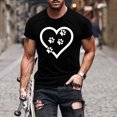 thumbnail image 2 of Txeol Men's Big and Tall Graphic T Shirts,Mens Casual Round Neck Short Sleeve Tshirts Vintage Novelty 3D Printed Shirts Funny Graphic Hip Hop Streetwear Tees Tops 2024, 2 of 5