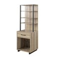 thumbnail image 1 of Ameriwood Home Mason Tall Turntable Stand in Golden Oak, 1 of 7