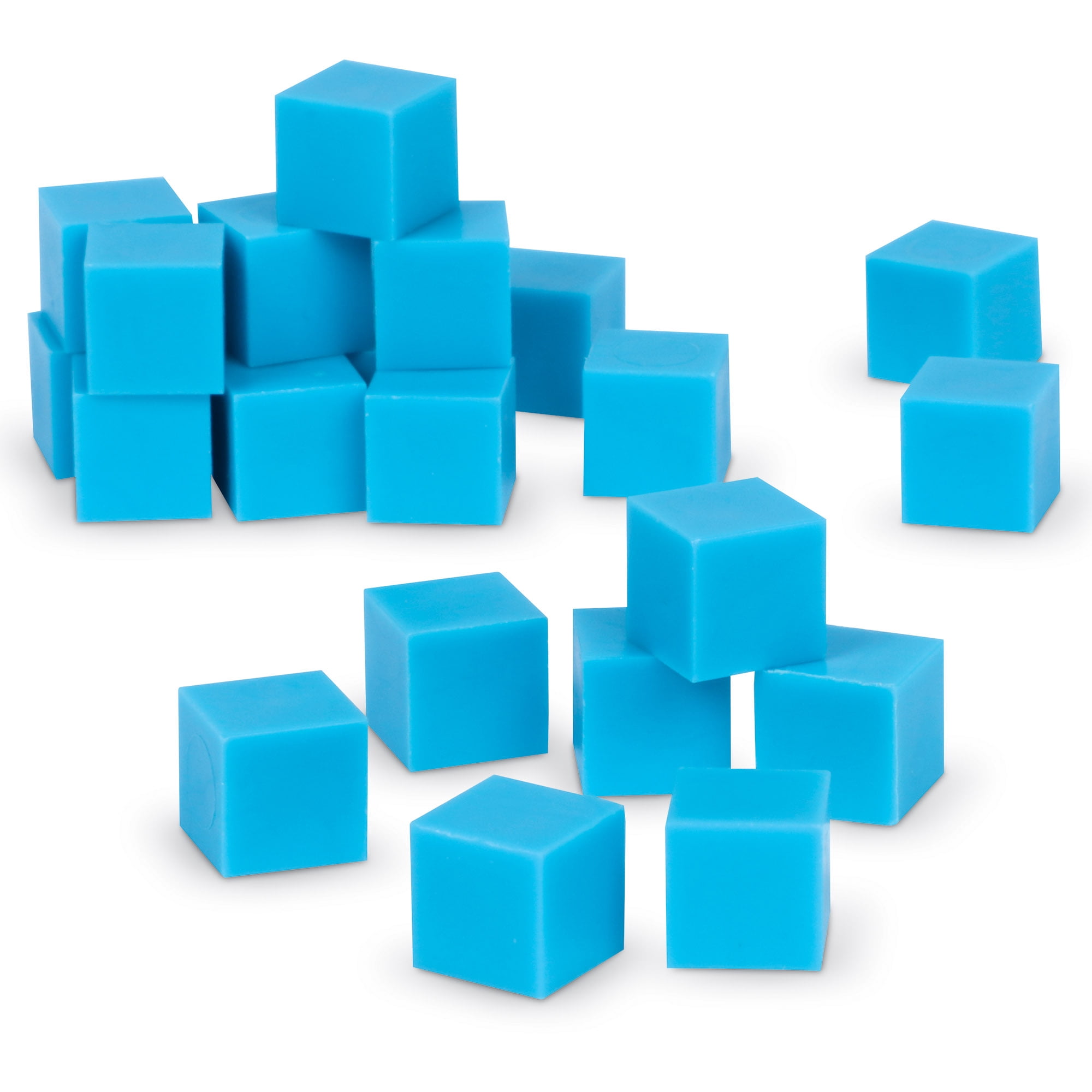 Learning Resources Base Ten Units Plastic Blue 100 Pk