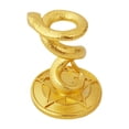 thumbnail image 1 of Soporte de bola de piedra, adorno de bola, base de huevo, arte de metal, artesanía, globo de metal, soporte de esfera oro, 1 of 9