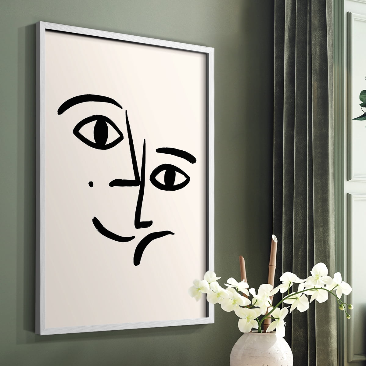 Matisse CCXXIIi in Solid Wood 11 x 14 Framed Print