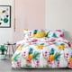 thumbnail image 3 of 3 unids/set estilo moderno 100% poliéster juego de cama funda de almohada sábana ajustable (Queen), 3 of 8