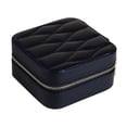 thumbnail image 3 of Joyero de viaje, organizador de joyas, contenedor portátil para mujeres, estuche de almacenamiento, caja de almacenamiento de joyas para pulseras, Negro, 3 of 8
