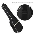 thumbnail image 5 of Portátil Impermeable de algodón Acolchado Ukulele 4 Cuerdas Hawaii Guitarra Gig Llevar Bolso Mochila, Negro (21"o 23"). (23") Unbranded YQ02365-02, 5 of 5
