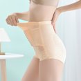 thumbnail image 4 of POIUYTR Tummy Control Shapewear Panties for Women Butt Lifter Mesh Briefs High Waist Trainer Corset Slimming Belly Body Shaper Underwear, 4 of 5