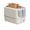 White, variant on 2 Slice Toaster with Wide Slots,7 Shade & Removable Crumb Tray,Retro Compact Bread Toaster for Bagels & Thick Bread