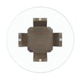 thumbnail image 5 of Picket House Furnishings Simms Round Counter Height Dining Table in Walnut, 5 of 8
