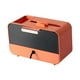 thumbnail image 5 of Cubierta de caja de pañuelos Organizador de almacenamiento rectangular con divisor de cajón Soporte de teléfono Tocador Organizador de maquillaje para Amarillo mayimx sostenedor del tejido, 5 of 9