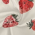 thumbnail image 2 of Round Tablecloth 60*60 Inches Round Tablecloth Outdoor Style Tablecloth With Umbrella Holes Tablecloth Outdoor Suitable For Kitchens and Dining Rooms Small Strawberry, 2 of 8