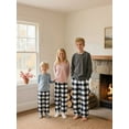 thumbnail image 4 of Aideaone 3-Pack Boys Pajama Pants Kids Soft Sleepwear Printed Plaid Pj Bottoms with Pockets for Boys (7-14), 4 of 11