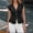 Black, variant on Womens Denim Vests Tops,Denim Tunic Tops For Women Womens Vest Top Jeans Vest Top For Women Fitted Pleated Summer Trendy Jean Tank Top Blue L