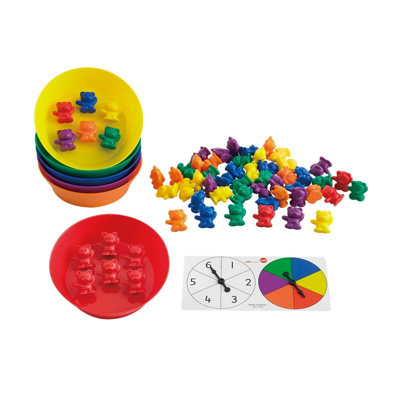 Edx Education Counting Bears with Matching Bowls - 68pc Set