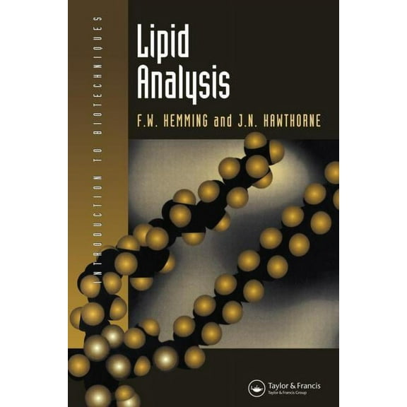 Introduction to Biotechniques Series Lipid Analysis, (Paperback)