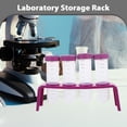 thumbnail image 3 of Miangastore 1 Set Test Tube Rack with Tubes for Scientific Experiments Multi-Functional 4-Hole Tube Rack for Lab Marked Graduated Tubes for Laboratory, 3 of 9