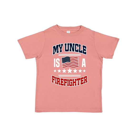 Inktastic My Uncle is a Firefighter Nephew Boys or Girls Toddler T-Shirt