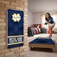 thumbnail image 2 of Notre Dame Fighting Irish Wall Hanging Cornhole Board, 2 of 2