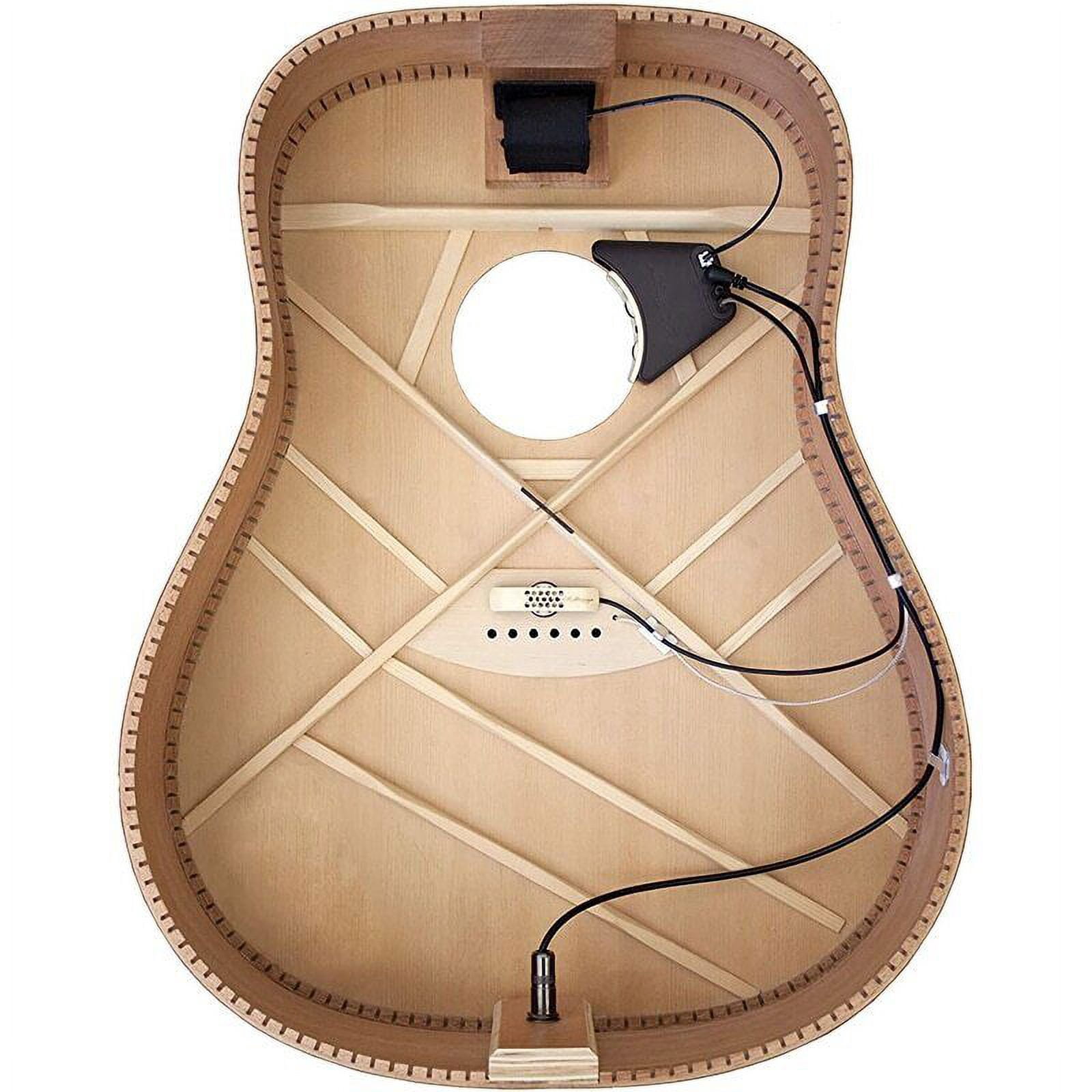 New Made Anthem Acoustic Guitar Microphone Pickup Preamp System Soundhole for Acoustic Guitar Preamp System Soundhole Replacement Parts