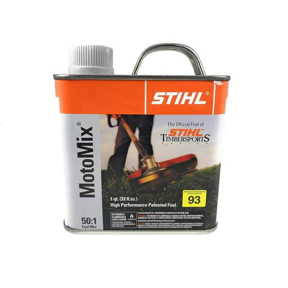 STIHL MotoMix 50:1 PreMix Liquid Fuel 32oz (1 Quart) Can