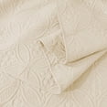 thumbnail image 2 of VCCOEM Quilt Set Twin/Twin XL Size Lightweight Bedspreads, All Season Coverlet, 3 Piece (1 Quilt, 2 Pillow Shams), Coin Pattern, Beige, 2 of 8