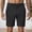 Black, variant on Daolelai Men's Casual Shorts