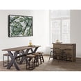 thumbnail image 3 of Kosas Home Reclaimed Pine & Iron Porter Counter Stool, Rustic Mahogany/Antiqued Bronze Iron, 3 of 10