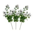 thumbnail image 2 of 3Pcs Artificial Festival Flower Bouquets For Home Decoration,Cotton,Pumpkin, 2 of 3