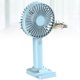 thumbnail image 4 of EeaseMX Ventilador portátil de bolsillo con carga USB y soporte para teléfono para casa y oficina (azul claro), 4 of 7