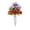 Z-B, variant on Dienrx Artificial Cemetery Flowers with Vase, 1 Sets Memorial Flowers for Graveside, Outdoor Silk Lily and Rose Arrangements, Sympathy Decor for All Seasons, Faux Plants