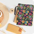 thumbnail image 4 of HELLHERO Paperback Book Cover with Pocket Waterproof Polyester Fabric Book Cover Carrying Case for Friend Textbooks 8.66 x 11.42 Tropical Plants, 4 of 8
