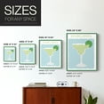 thumbnail image 4 of Margarita in Green Solid Wood 8 x 10 Framed Print, 4 of 6