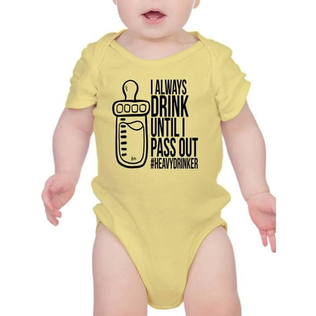 

Siempre Bebo Hasta Dormirme Bodysuit Infant -Smartprints Designs 24 Months