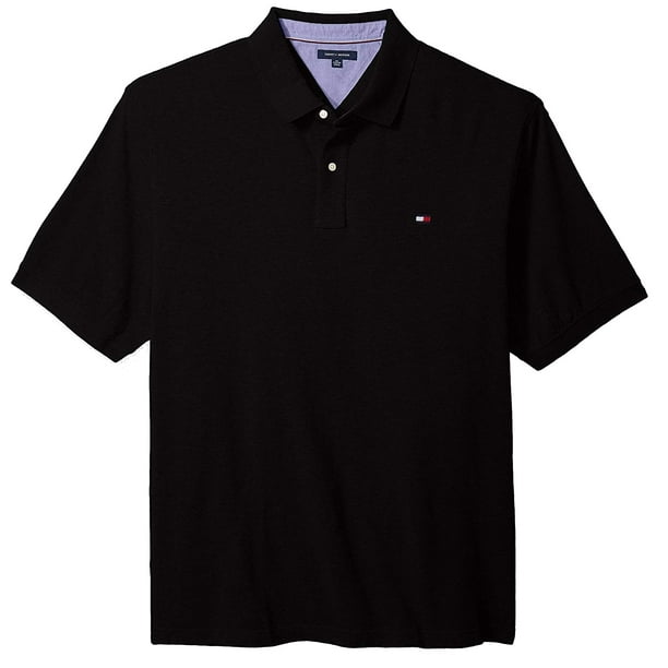 Tommy Hilfiger Solid Rugby Polo - Walmart.com
