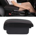 thumbnail image 1 of Center Console Storage Box, PU Leather Armrest Box Wear  Large Storage Space Soft  Designed Perfect Fit  For Car, 1 of 8