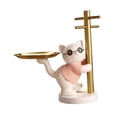thumbnail image 3 of Elodie Cat Key Tray for Entryway Cute with Hanging Organizer for Watches Rings Keys Pink, 3 of 8