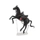 thumbnail image 1 of Estatua de caballo, decoración creativa para el hogar, colección de simulación, modelo de figura de acción de poni Negro, 1 of 6
