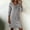 Style1-Gray dresses for women, variant on Cowl Neck Sweater Dress for Women – Relaxed Fit, Ribbed Knit, Long Sleeve, Cozy Fall & Winter Wear for Casual Outings & Errands White S
