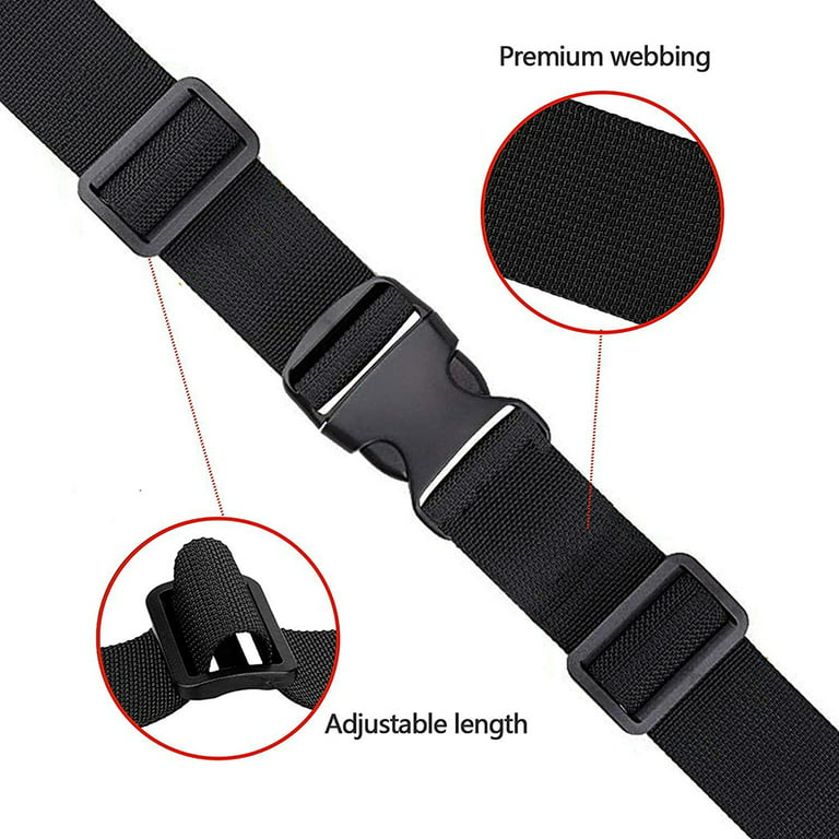 Nylon Tie Down Straps Adjustable with Quick Release Buckle for