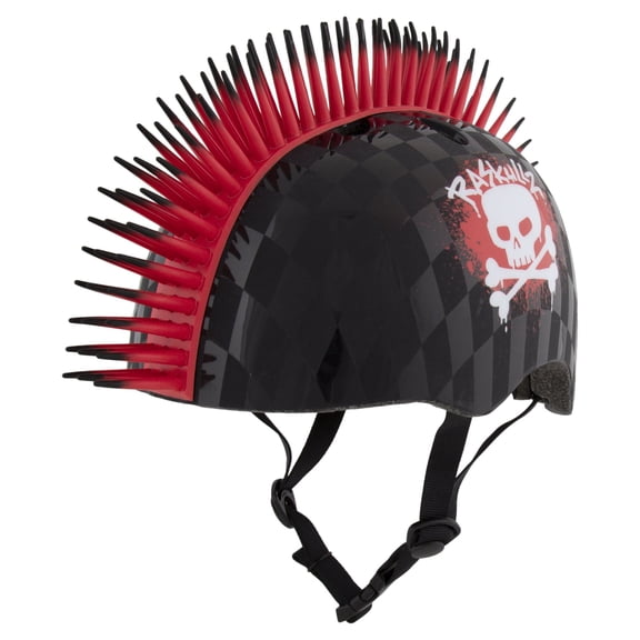 Raskullz Skull Hawk Mohawk Bike Helmet, Child 5 (50-54cm)