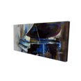 thumbnail image 1 of piano à Queue Abstrait - 24"x48 Pouces Toile - Impression sur Demande, 1 of 5