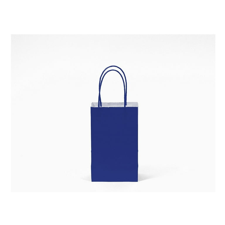 Blue kraft bags new arrivals