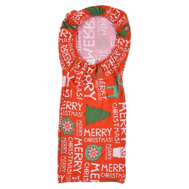 Funda de silla navideña de fibra de poliuretano elástica, antiplegable, para comedor, fiestas, vacaciones, hogar, diseño navideño.
