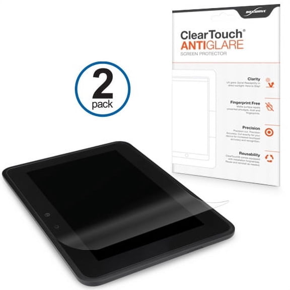 Kindle Fire HD 7 (2nd Gen 2012) Screen Protector, BoxWave® [ClearTouch Anti-Glare (2-Pack)] Anti-Fingerprint Matte Film Skin for Amazon Kindle Fire HD 7 (2nd Gen 2012)