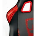 thumbnail image 4 of Clutch Chairz - Ergonomic Gaming Chair, Video Game Chairs, Office Chair, High Chair and Lumbar Pillow for Computer Desk -Throttle Series - Pewdiepie Edition, 4 of 5