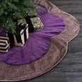 thumbnail image 4 of Vickerman Decorative 60" Baroque Collection Christmas Tree Skirt, 4 of 4