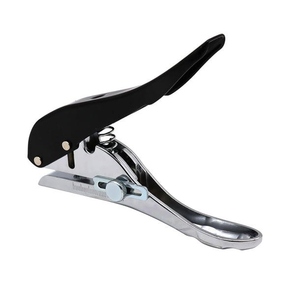 Heavy Duty Round Hole Puncher, 8mm 5/16Inch Hole Punch for Cardstock PVC Sheet Wood Veneer Cards