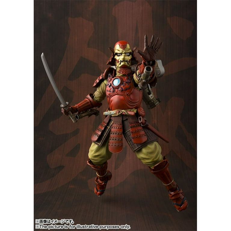Marvel Meisho Manga Realization Samurai Iron Man Action Figure
